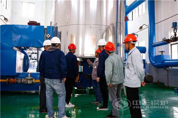 每天能做800斤煎餅的燃氣蒸汽鍋爐